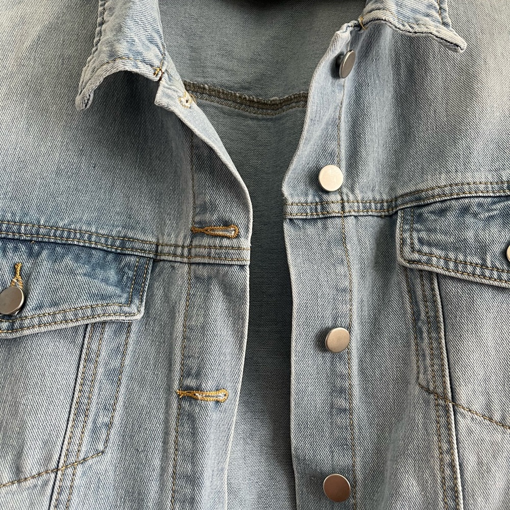Dee Elly Denim Jean Jacket  Size M